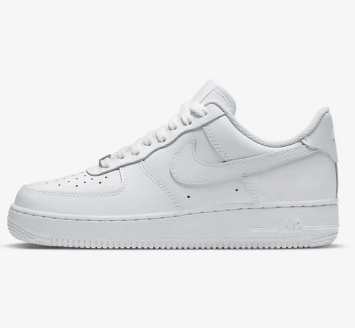 Used White Air Force Ones W10 M8.5 
