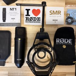 Rode NT1 Cardioid Condenser Microphone