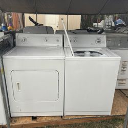 Washer And Gas Dryer Brand Kenmore Heavy Duty Everyting Works Great with 3 Months Guarantee 