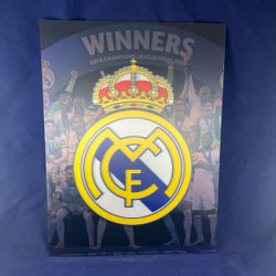 Real Madrid 3D Lenticular Motion Poster