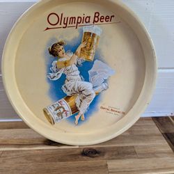 Vintage Olympia Brewing Serving Tray 