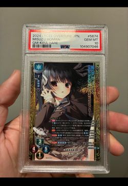 PSA 10 Misuzu Honma Lycee Overture QM-Kira Rare
