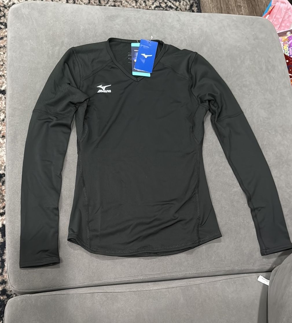 Mizuno Drylite Women’s Black V- Neck Jersey