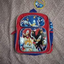 Sonic The Hedgehog Backpack 