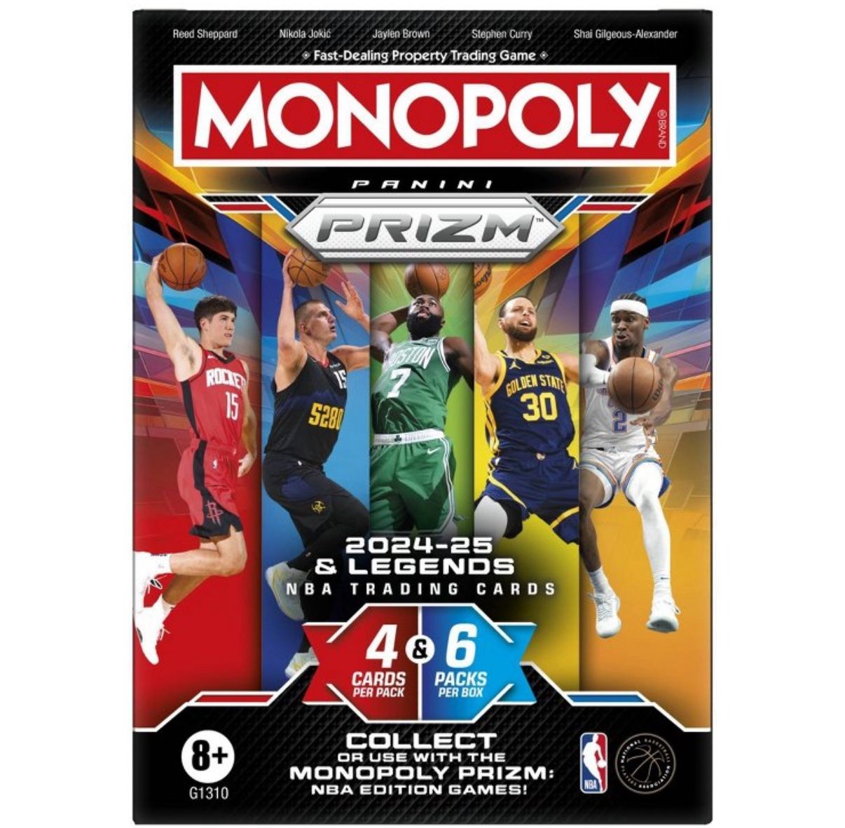 2024-25 Panini Prizm Monopoly NBA Basketball Blaster Box Factory Sealed New