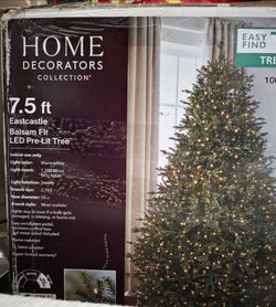 Home Decorators 7.5 ft Eastcastle Balsam Fir LED Pre-Lit Tree