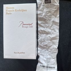 Baccarat Rouge 540 EDP 2.4oz New with Receipt