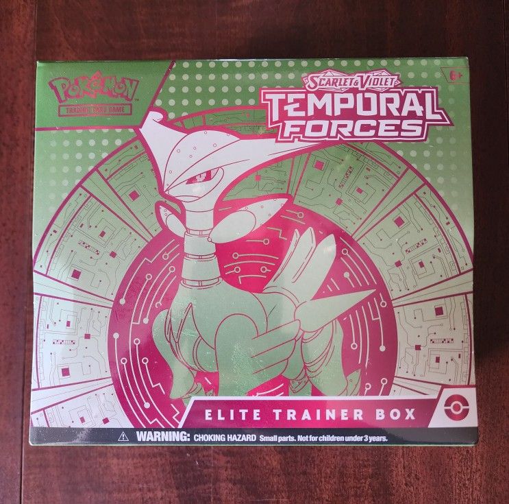 Pokemon Temporal Forces Elite Trainer Box Iron Leaves ex
