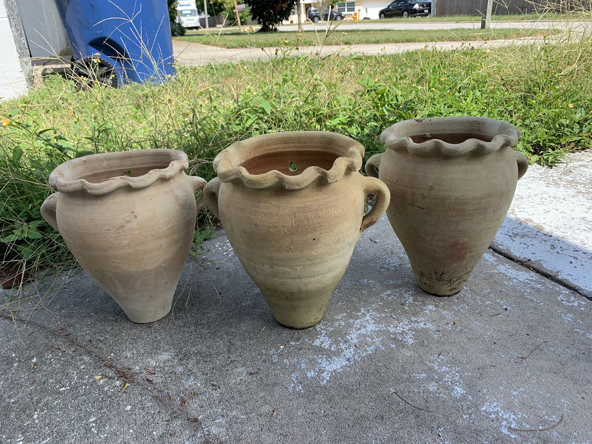 Large pots