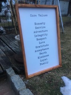 Personalized farmhouse sign 20x30 with your text ...