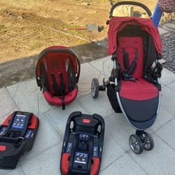 britax Baby Car Seat And Stroller Combo