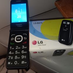 Two Cell Phones.  1 New Still In Box Unopened 