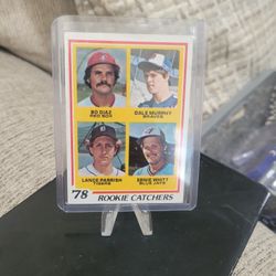 1978 Rookie Catchers Baseball Card 