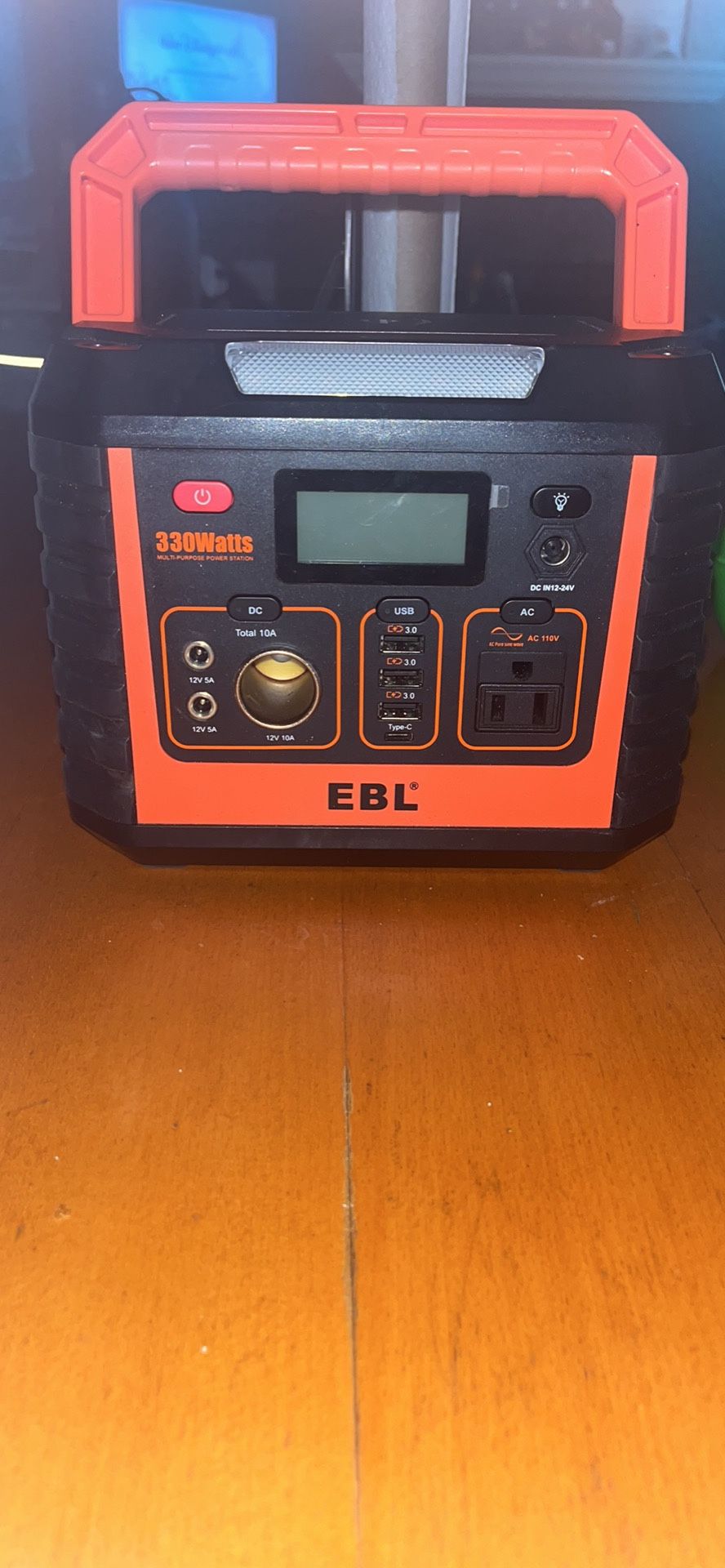 EBL MP330 PORTABLE POWER STATION GENERATOR