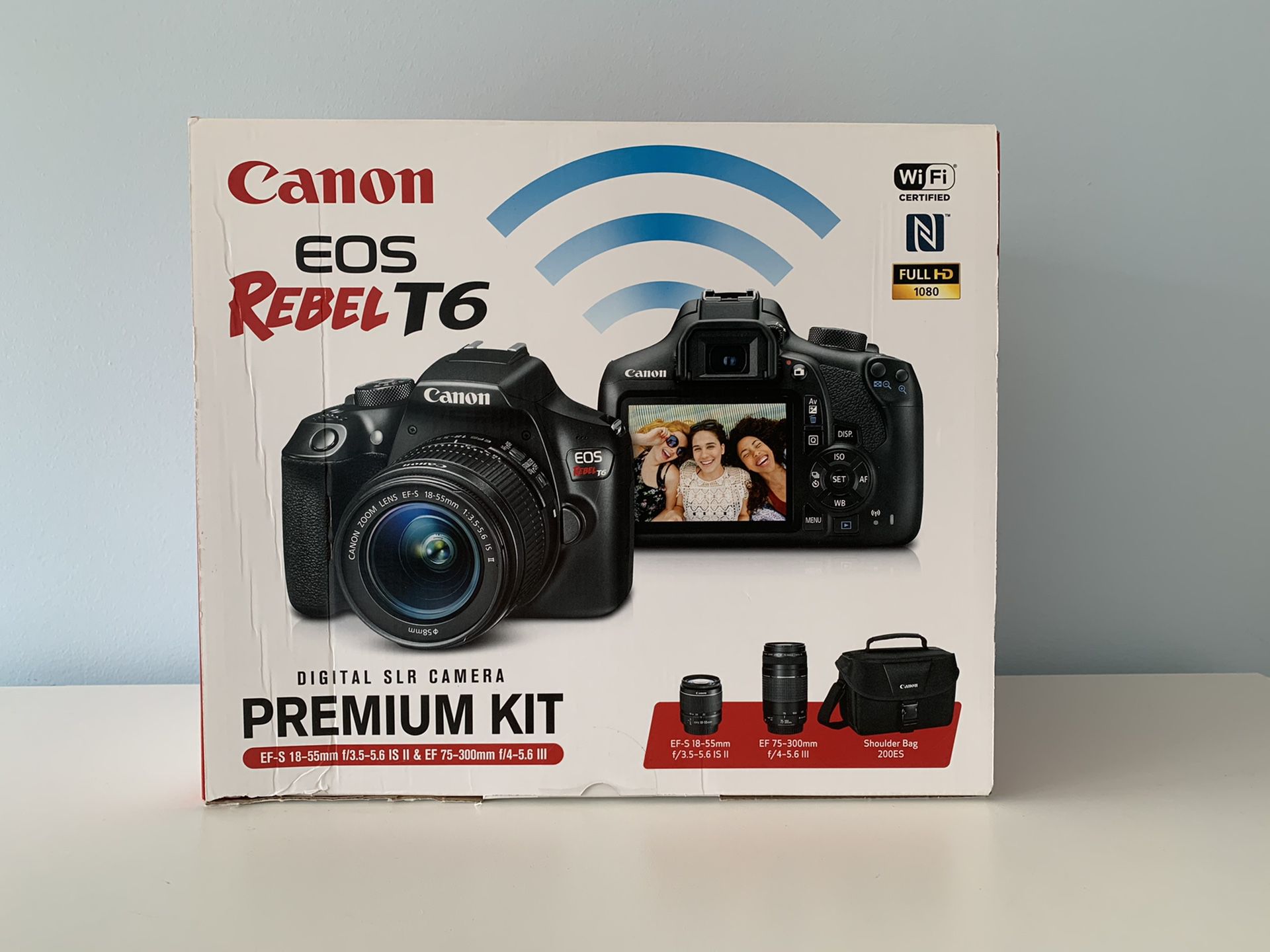 Canon EO5 Rebel T6 Premium Kit