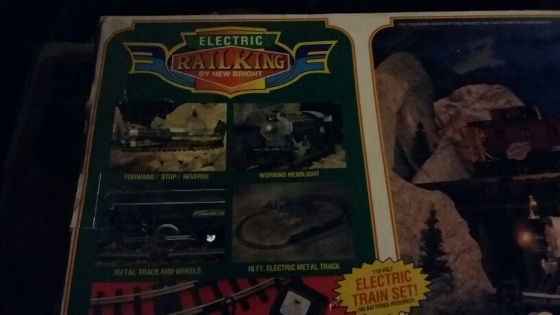Vintage train hobby ship