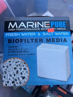 MARINEPURE Cermedia Aquarium Biofilter Media Block