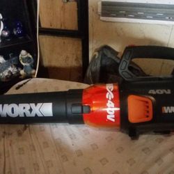 The Worx Turbo Cordless Blower