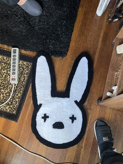 Bad Bunny Custom Rug 