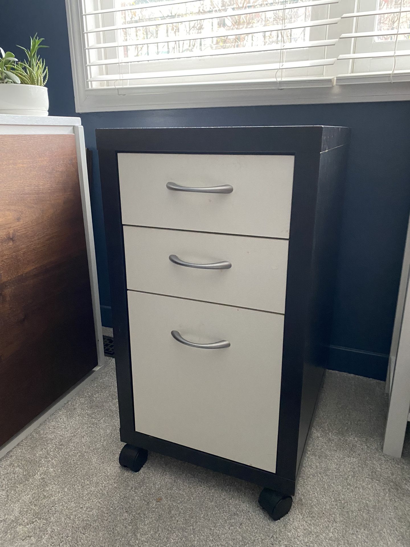 IKEA Drawer Unit/Drop File Storage On Casters