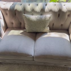Velvet Couch 