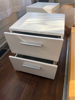 Bedside drawers (set of 2)