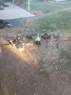 Ryobi Extend Weed Eater And Attachments