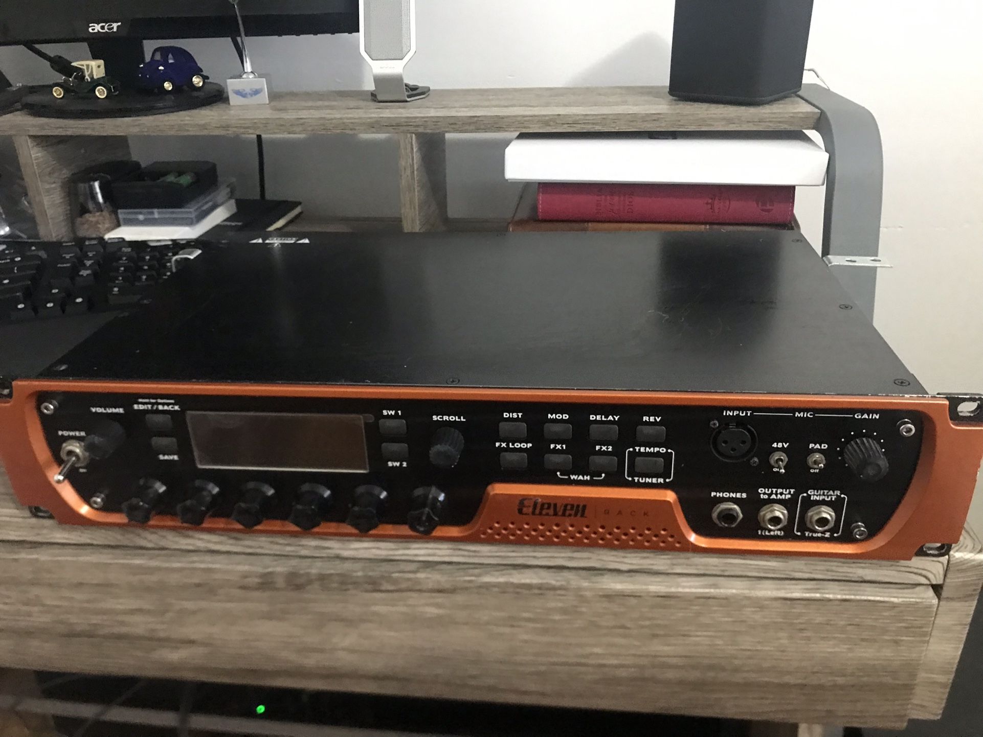 Avid Eleven Rack Guitar Multi Effects Processor and Pro Tools