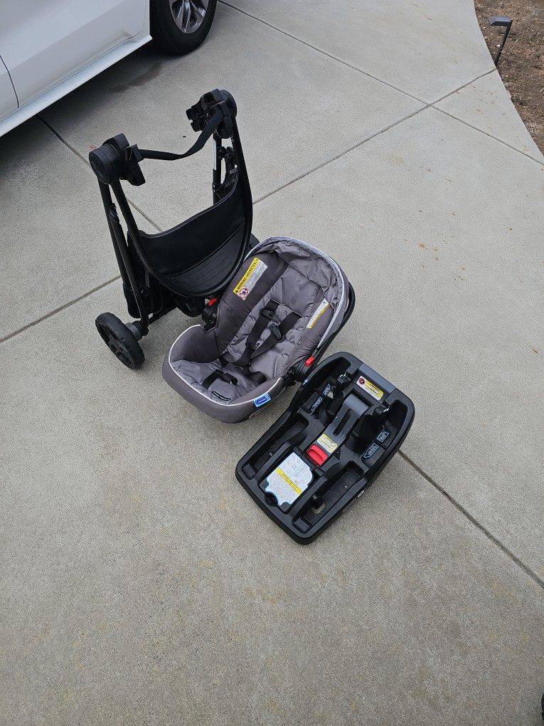 Graco Newborn Stroller and Car Seat Set