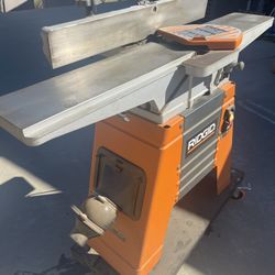 Rigid 6” Jointer $550 OBO