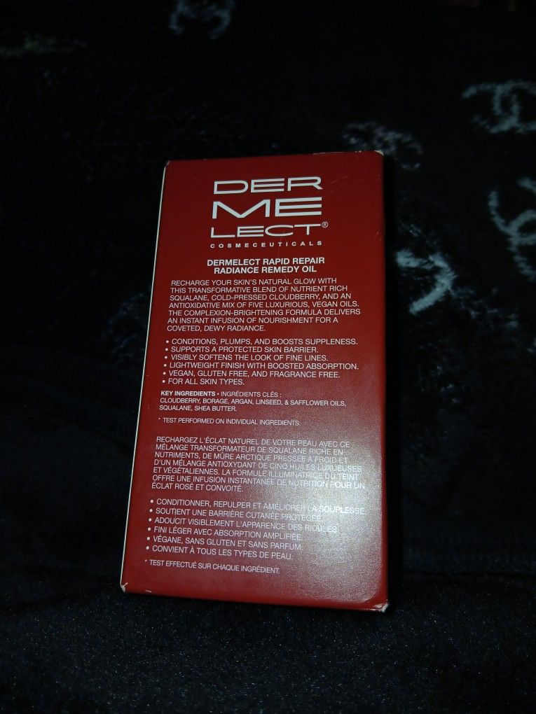 Dermelect Rapid Repair Radiance Remedy Oil