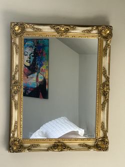 Decorative Wall Mirrors – Ornate Frames – $20 Each