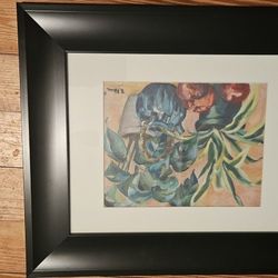 Plant Themed Framed Art