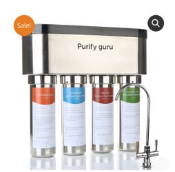 Purify Guru Tankless Reverse Osmosis Water Filtration System