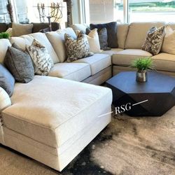 Modular Corner Sectional Couch With Chaise 💥$39 Down Payment with Financing ⭐ 90 Days same as cash