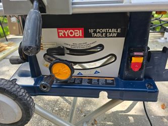 Ryobi table saw