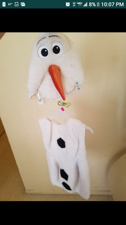 Olaf costume 18 mos.