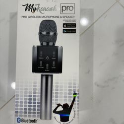 Pro Wireless Microphone & Speaker - Black