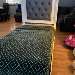 Twin Size LED Light-Up Bed Frame