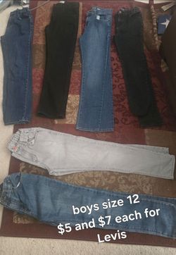 Boys jeans. Sizes 4-12. Arlington 76014