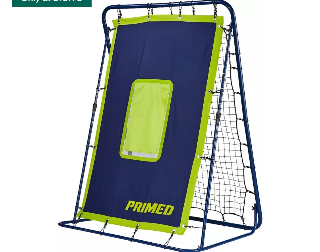 Baseball Softball Net 2 in 1 Pitching Rebound Trainer Throwing Training Aid