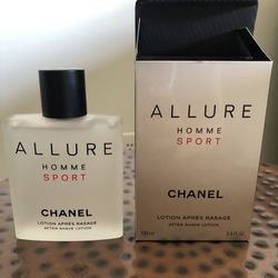 NEW Chanel Allure Sport Men Aftershave 3.4oz