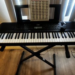 🎹 Yamaha PSR-E273 + Stand + Bench + Power Adapter – Complete Package!