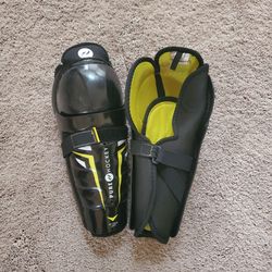 Pure Hockey youth shin pads