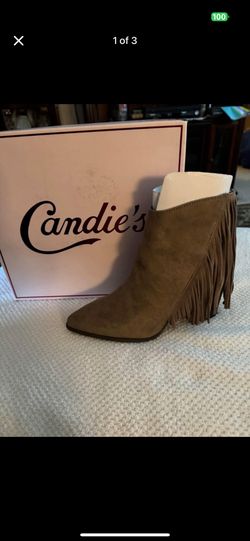 Brown Suede Ankle Boots 