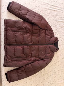 Red Puffer CK Winter Jacket