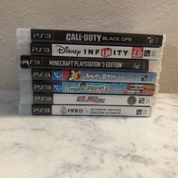 170$ For All 7 PS3 Games
