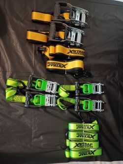 Ratchet straps new 6 pair