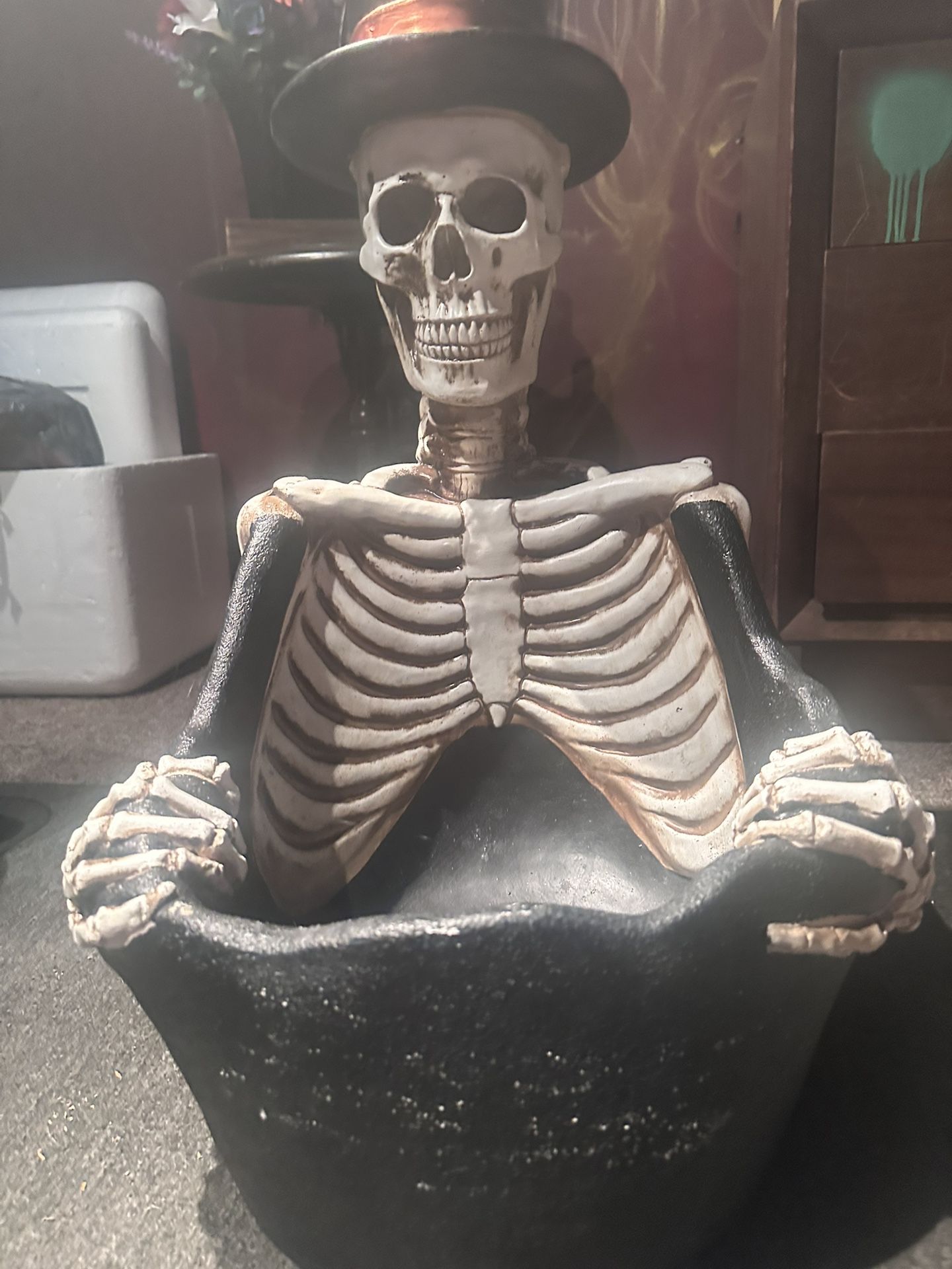 Skeleton Large Candy Bowl