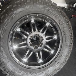 Rims tires.  Barely worn.